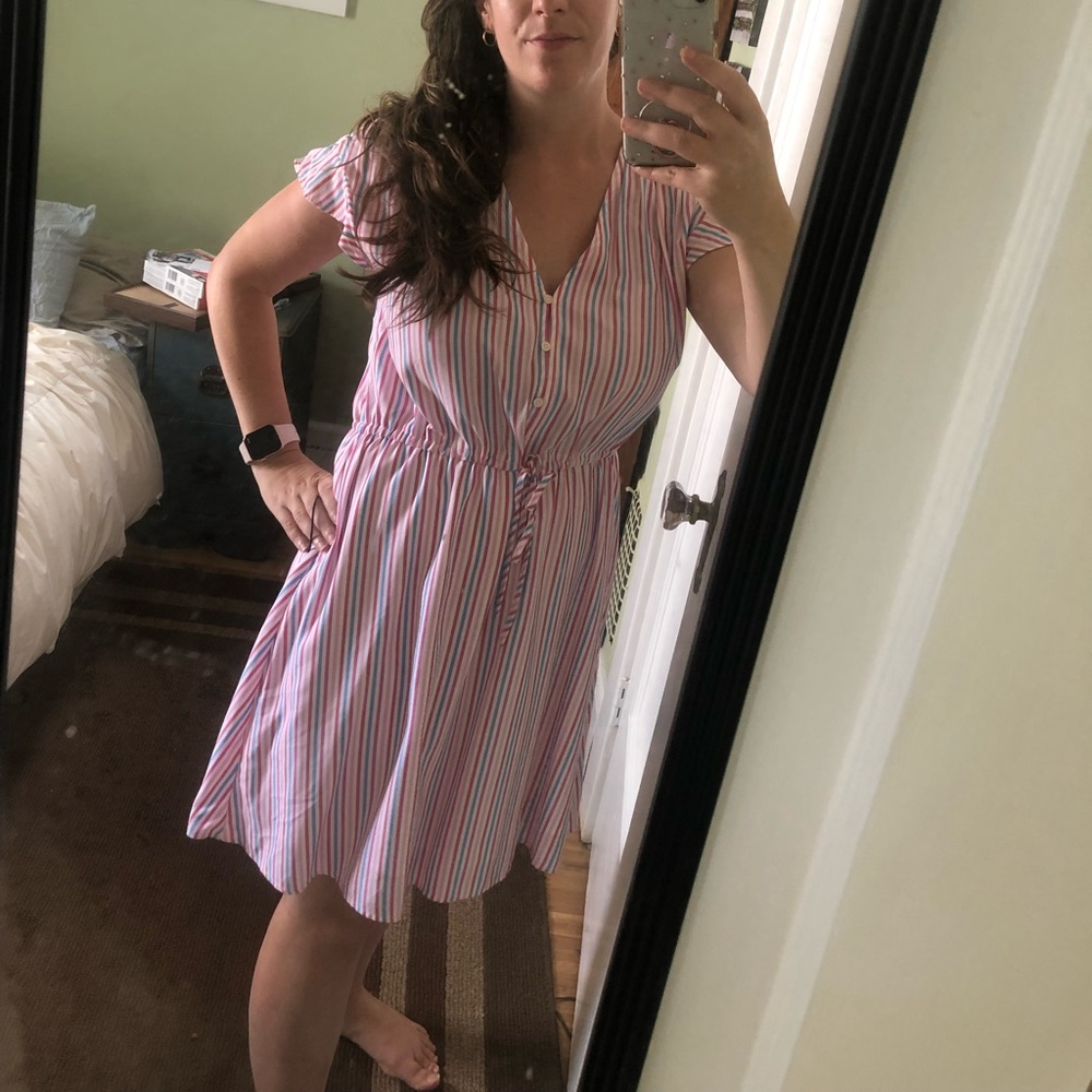 Gap striped dress